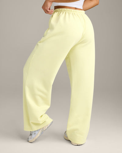 Foundations All Season Straight Leg Joggers | Pastel Yellow