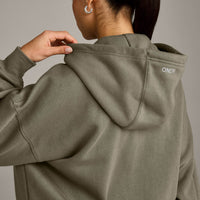 Foundations All Season Zip Through Hoodie | Alpine Green