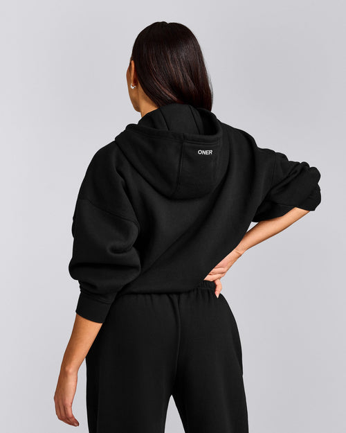 Foundations All Season Zip Up Hoodie | Black