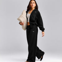 Foundations All Season Zip Up Hoodie | Black