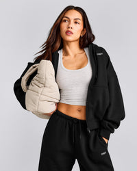 Foundations All Season Zip Up Hoodie | Black
