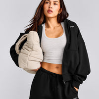 Foundations All Season Zip Up Hoodie | Black