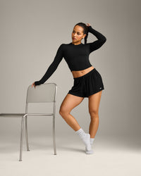 Oner At Home Night Shorts | Black