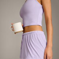 Oner At Home Night Strappy Mid Vest | Light Lavender Purple