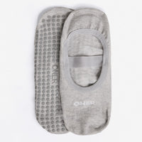 Pilates Grip Socks 1 Pack | Gray Marl