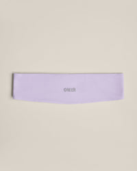 SoftMotion™ Headband with Grey Logo | Lavender Purple