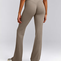 SoftMotion™ Flared Bottoms with Grey Logo | Minky