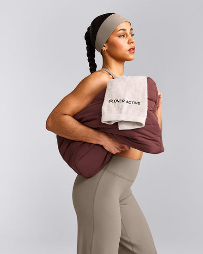 SoftMotion™ Straight Leg Pants with Gray Logo | Minky