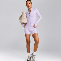 SoftMotion™ Jacket with Grey Logo | Lavender Purple