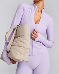 SoftMotion™ Jacket with Grey Logo | Lavender Purple