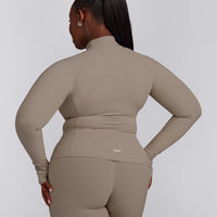 SoftMotion™ Jacket with Gray Logo | Minky