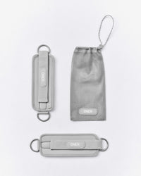 Ankle Straps New Branding | Platinum Gray