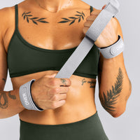 Lifting Straps New Branding | Platinum Gray