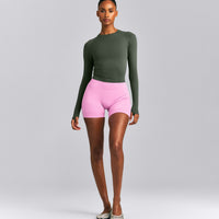 Oner Seamless Fitted Long Sleeve Top New Branding | Dark Khaki