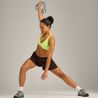 AirMove™ Lined Shorts 4" with Pocket New Branding | 70% Cocoa