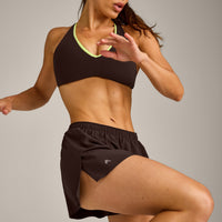 AirMove™ Lined Shorts 2" with Pocket New Branding | 70% Cocoa