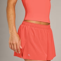 AirMove™ Lined Shorts 2" with Pocket New Branding | Light Charged Coral