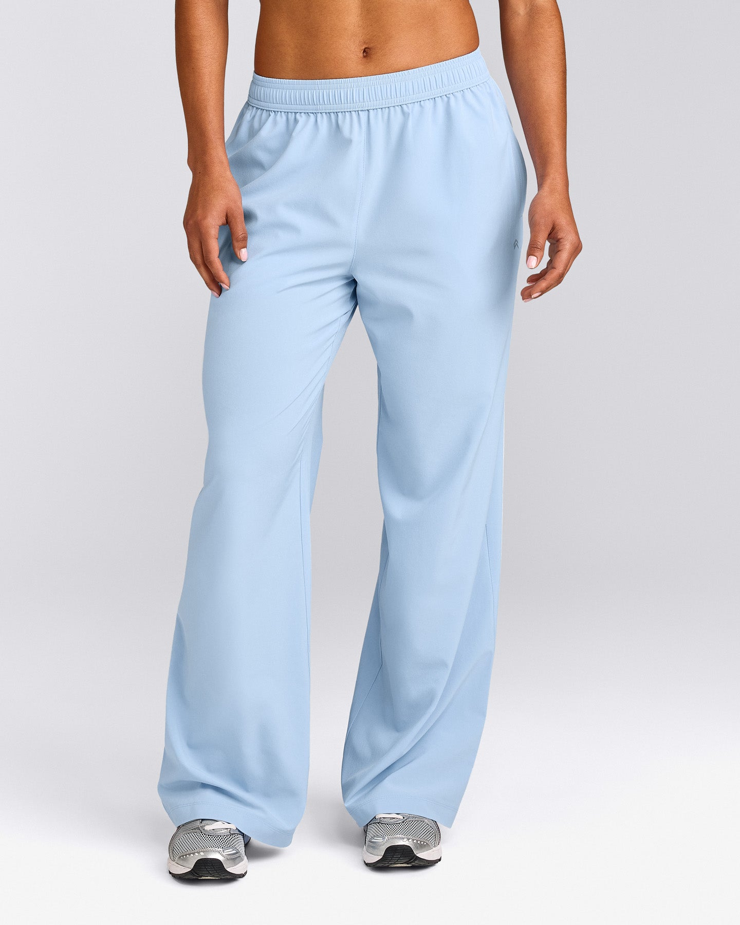 AirMove™ Straight Leg Trousers New Branding | Powdered Blue