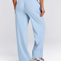 AirMove™ Straight Leg Trousers New Branding | Powdered Blue