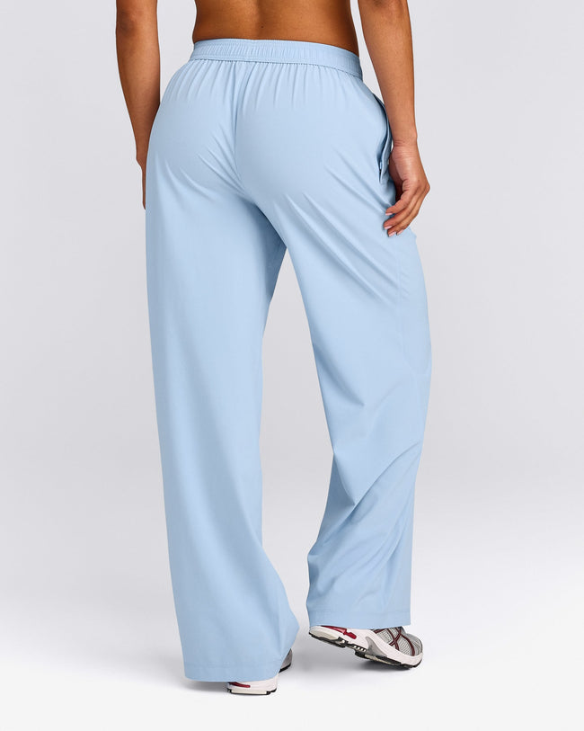 AirMove™ Straight Leg Trousers New Branding | Powdered Blue