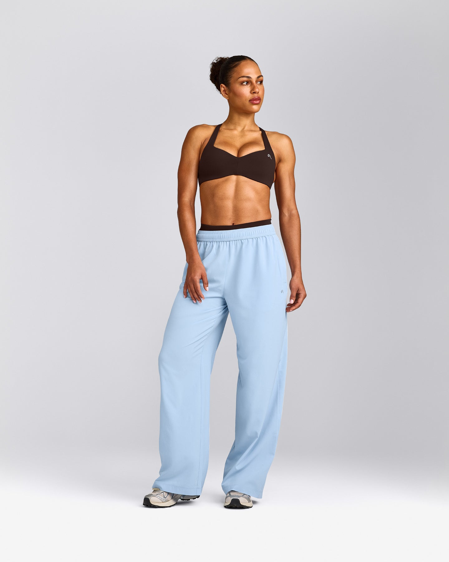 AirMove™ Straight Leg Trousers New Branding | Powdered Blue
