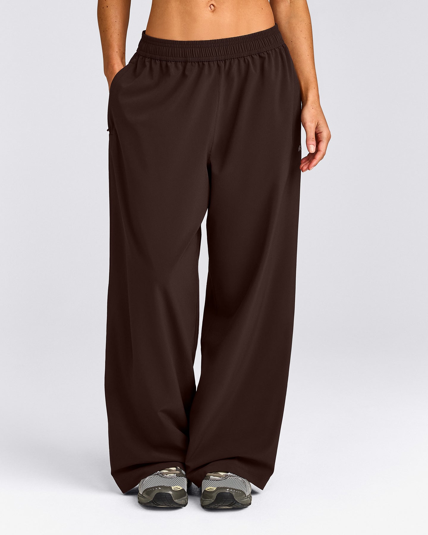 AirMove™ Straight Leg Trousers New Branding | 70% Cocoa