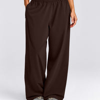 AirMove™ Straight Leg Trousers New Branding | 70% Cocoa