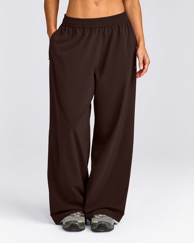 AirMove™ Straight Leg Trousers New Branding | 70% Cocoa