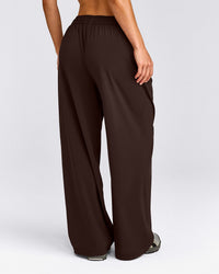 AirMove™ Straight Leg Trousers New Branding | 70% Cocoa