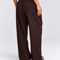AirMove™ Straight Leg Trousers New Branding | 70% Cocoa