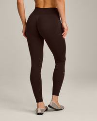 EnhanceLift™ Seamless Leggings with Grey Logo | 70% Cocoa