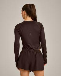 PrecisionMove™ Long Sleeve Top | 70% Cocoa