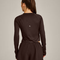 PrecisionMove™ Long Sleeve Top | 70% Cocoa