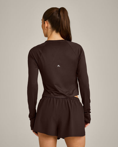 PrecisionMove™ Long Sleeve Top | 70% Cocoa