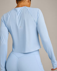 PrecisionMove™ Long Sleeve Top | Powdered Blue