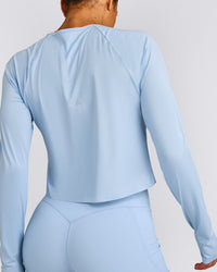 PrecisionMove™ Long Sleeve Top | Powdered Blue