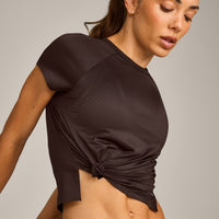 PrecisionMove™ Short Sleeve Top | 70% Cocoa