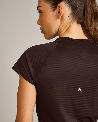 PrecisionMove™ Short Sleeve Top | 70% Cocoa