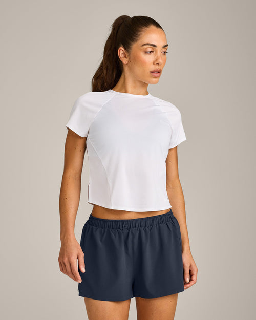 PrecisionMove™ Short Sleeve Top | White