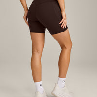UnifiedMove™ Pocket Shorts 6" with Bonding with Reflective Logo | 70% Cocoa