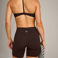 UnifiedMove™ Pocket Shorts 6" with Bonding with Reflective Logo | 70% Cocoa