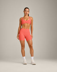 UnifiedMove™ Pocket Shorts 6" with Bonding with Reflective Logo | Light Charged Coral