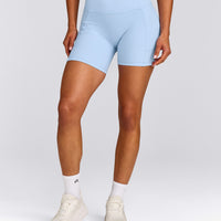 UnifiedMove™ Pocket Shorts 6" with Bonding with Reflective Logo | Powdered Blue