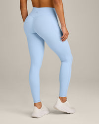 UnifiedMove™ Pocket Leggings with Bonding with Reflective Logo | Powdered Blue