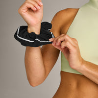 AirMove™ Reflective Scrunchie | Black