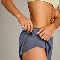AirMove™ Lined Shorts 2" with Pocket New Branding | Granite Blue