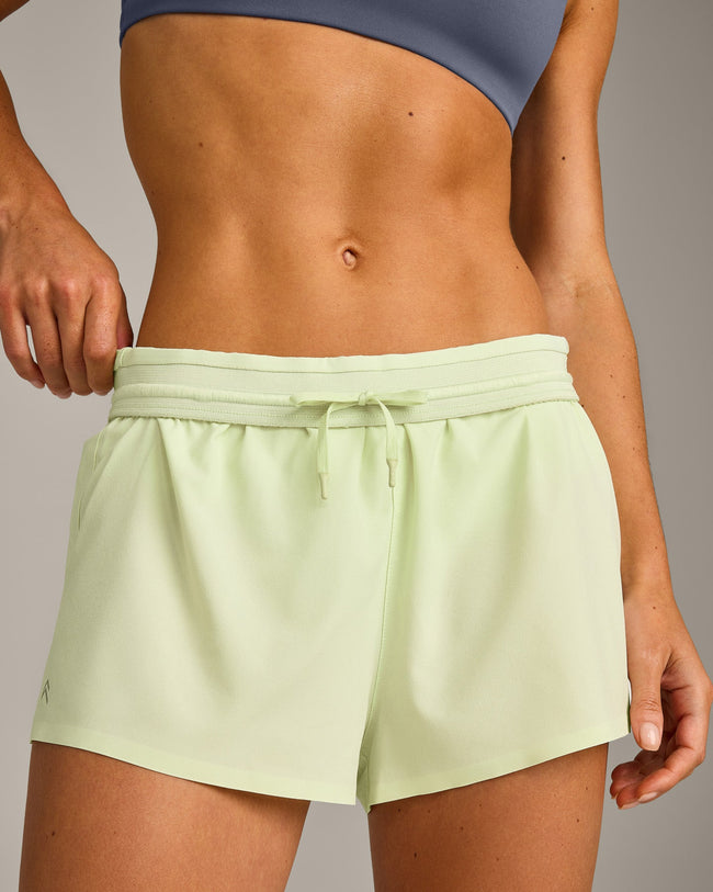AirMove™ Lined Shorts 2" with Pocket New Branding | Meadow Mist Green