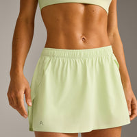 AirMove™ Skort with Pockets New Branding | Meadow Mist Green