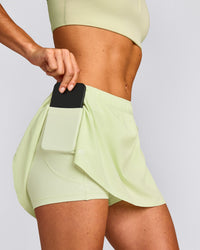 AirMove™ Skort with Pockets | Meadow Mist Green