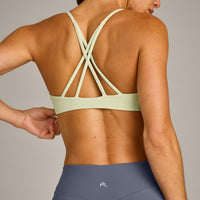 EasyLift™ Strappy Sports Bra New Branding | Meadow Mist Green